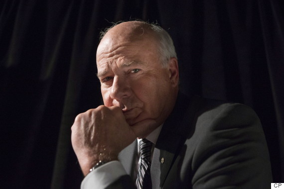 CBC news anchor Peter Mansbridge poses for a photo at Toronto studios as the television network announces it's 2013-14 season preview on Wednesday May 22, 2013. THE CANADIAN PRESS/Chris Young